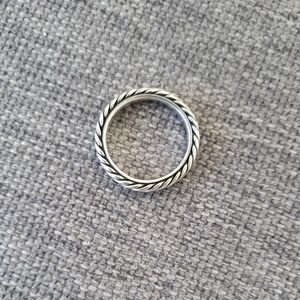David Yurman Cable Collectibles Ring, size 5.5